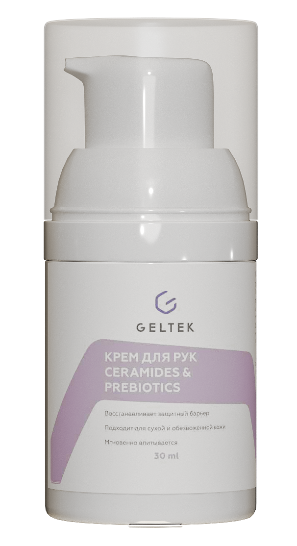 Крем для рук Geltek Ceramides&Prebiotics 240мл - в интернет-магазине tut-beauty.by