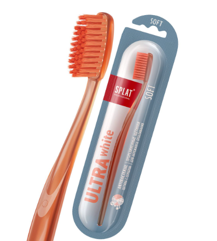 Зубная щетка SPLAT Professional ULTRA WHITE мягкая