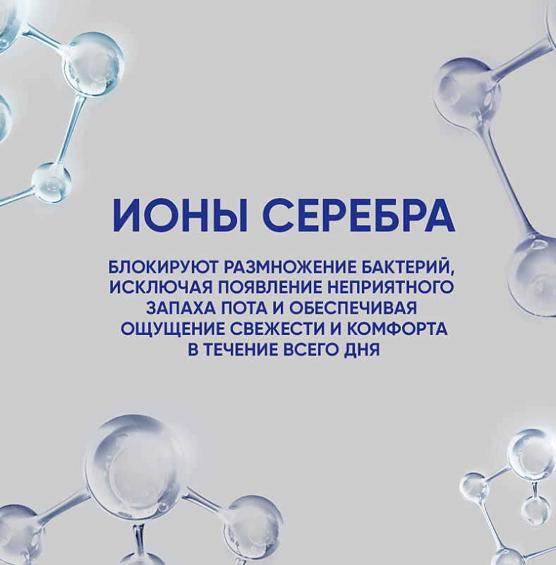 Дезодорант-антиперспирант New Code роликовый мужской Серебряная защита 50мл - в интернет-магазине tut-beauty.by