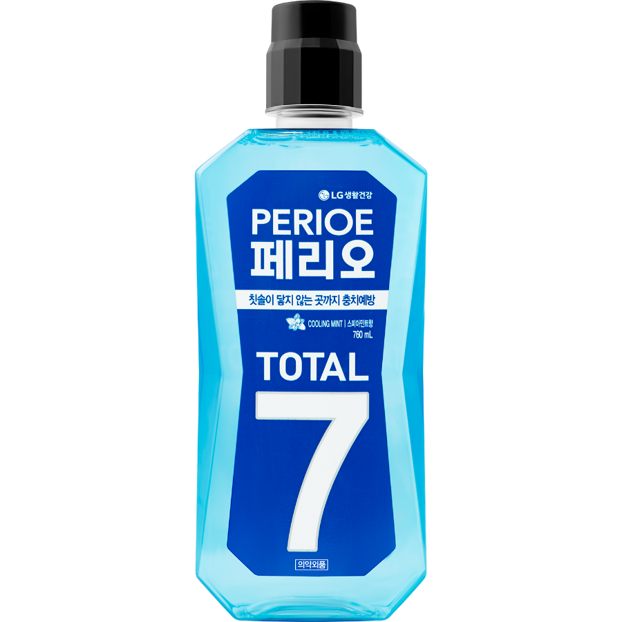 Ополаскиватель PERIOE Total 7 Cooling Mint для полости рта 760мл р - в интернет-магазине tut-beauty.by