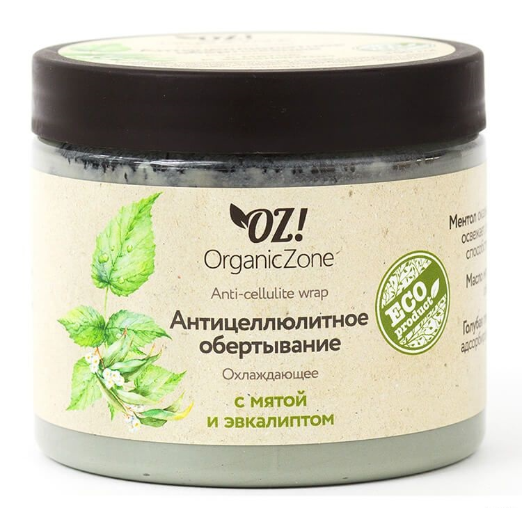 Обертывание OZ! Антицеллюлитное Охлаждающее с мятой и эвкалиптом 350мл р - в интернет-магазине tut-beauty.by