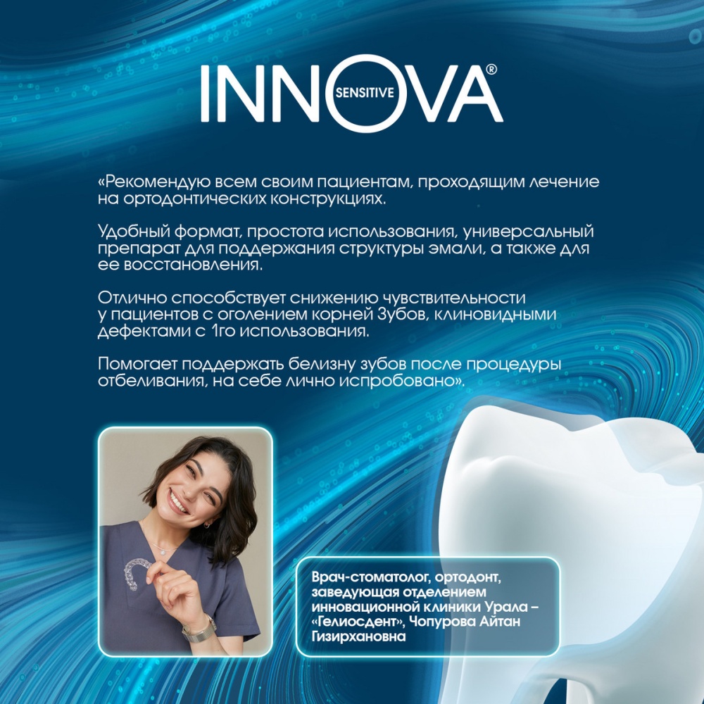 Ополаскиватель INNOVA Суспензия Жидкая эмаль 220мл