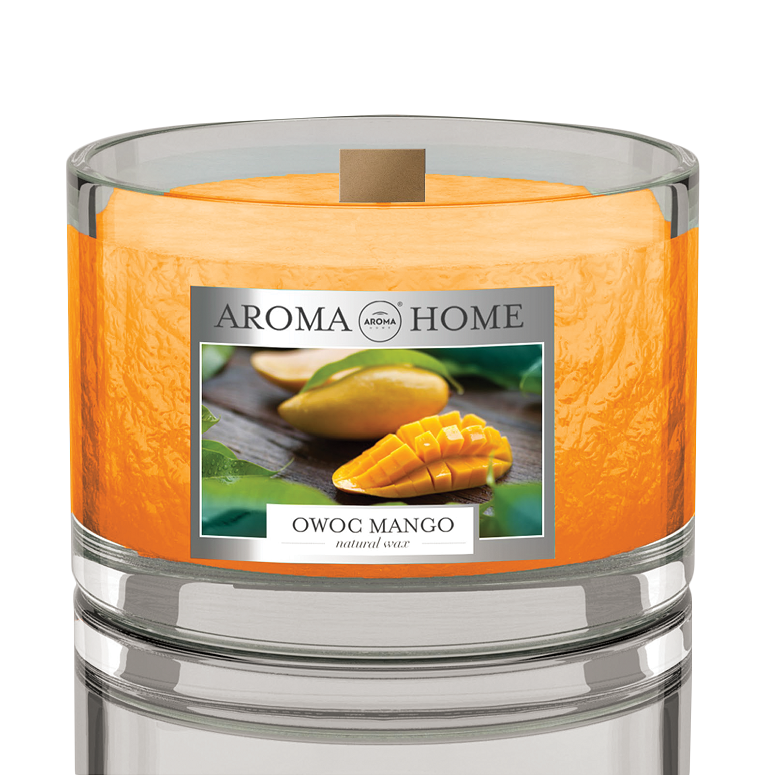 Ароматизированная свеча Aroma Home Mango манго 115г