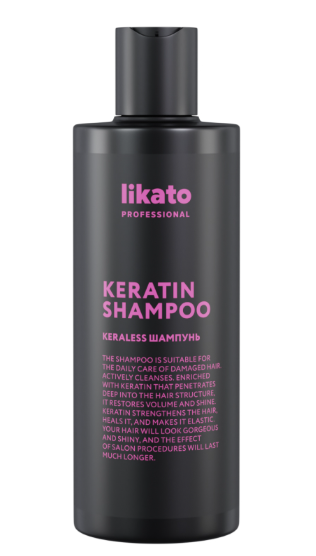 Шампунь для волос Likato Professional Keraless с кератином 400мл