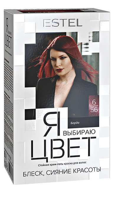 Краска для волос Estel Я Выбираю Цвет тон 6.56 бордо - в интернет-магазине TUT-BEAUTY.BY с доставкой.