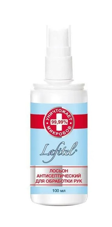 Лосьон для рук Lafitel Антисептический 100мл - в интернет-магазине tut-beauty.by