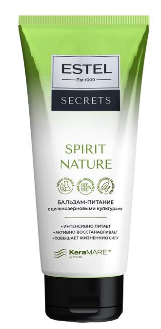 Бальзам для волос Estel Secrets Spirit Nature с Цельнозерновыми Культурами 200мл - в интернет-магазине tut-beauty.by
