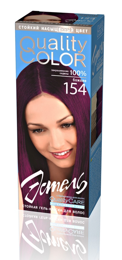 Краска для волос Estel Quality Color тон 154 божоле - в интернет-магазине TUT-BEAUTY.BY с доставкой.