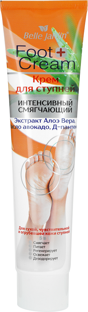 Крем для ног Belle Jardin смягчающий для ступней 125мл - в интернет-магазине tut-beauty.by