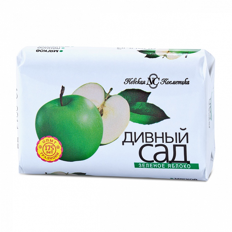 Мыло Невская Косметика дивный сад с зеленым яблоком 90г