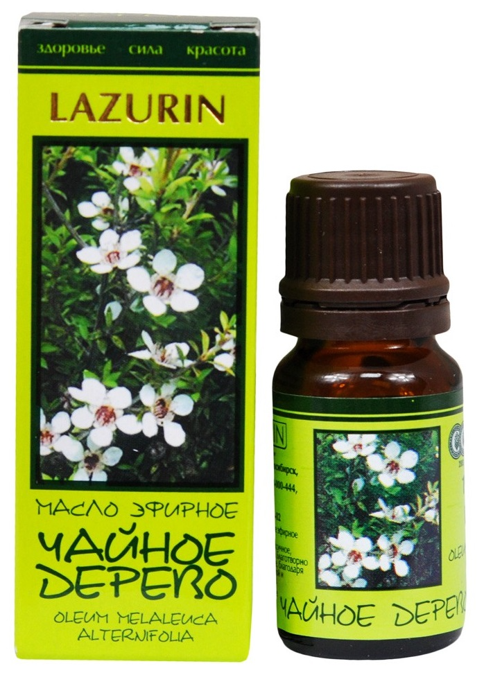 Эфирное масло Lazurin чайное дерево 10мл р