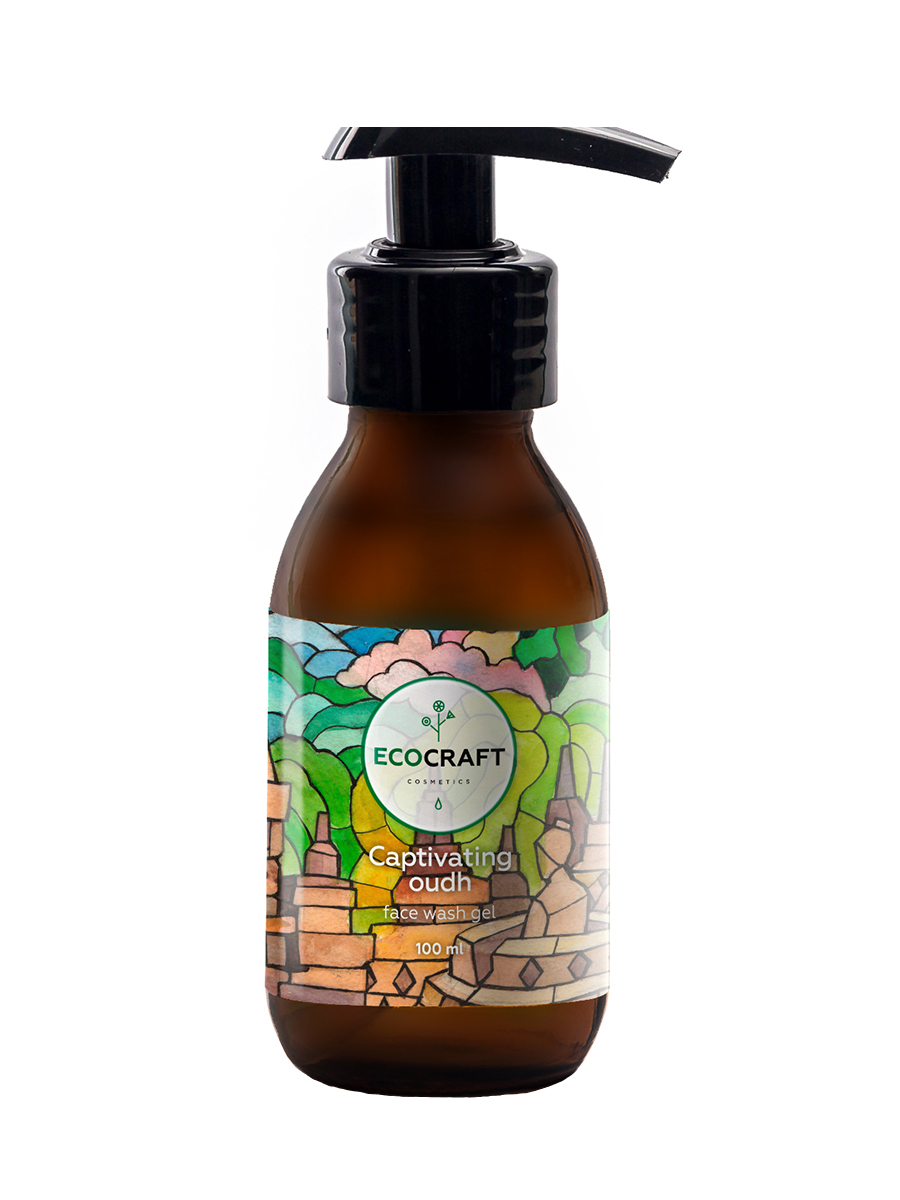 Гель для умывания EcoCraft Captivating oudh с лифтинг-эффектом для зрелой кожи Пленительный уд 100мл р - в интернет-магазине tut-beauty.by