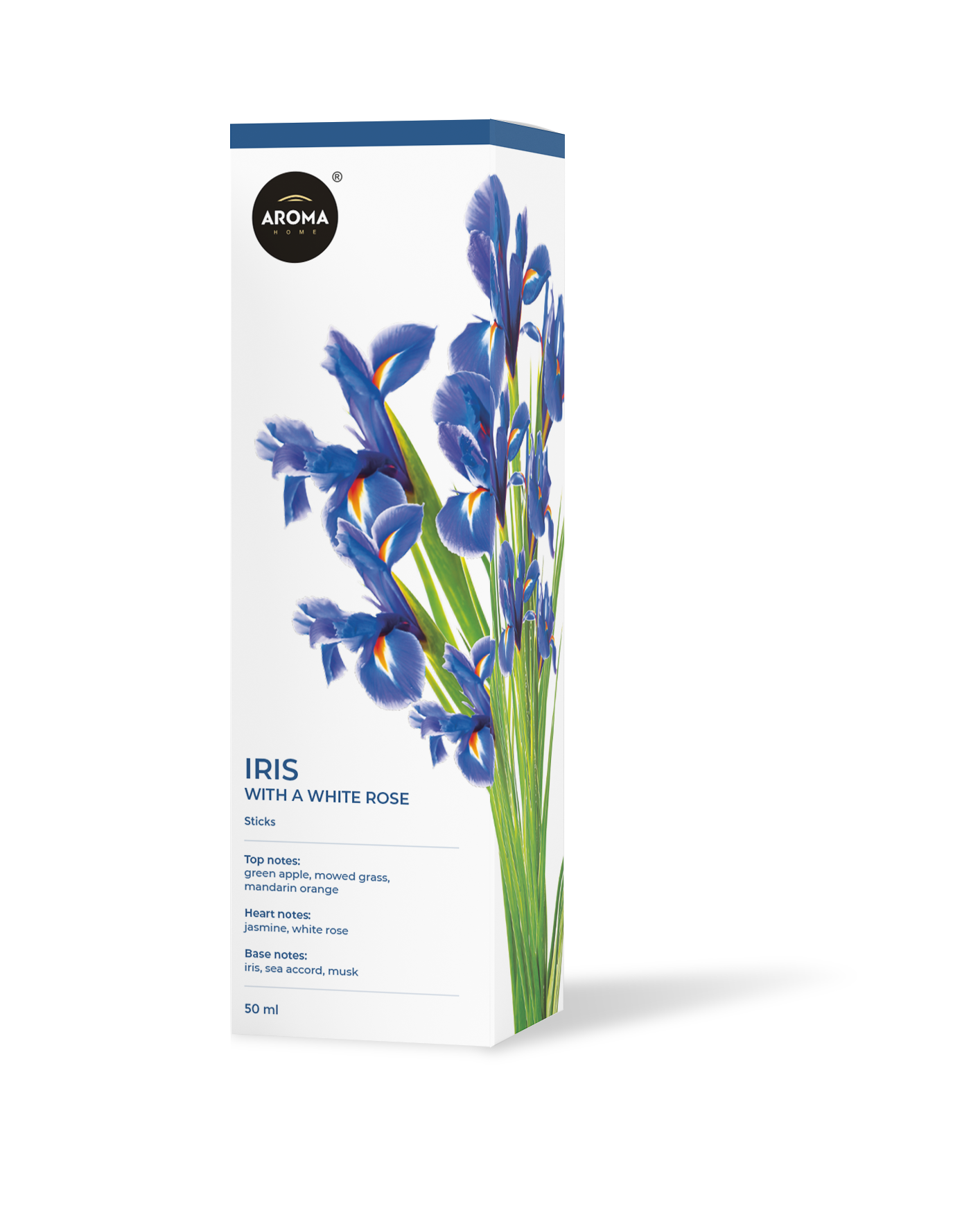 Ароматизатор воздуха Aroma Home Sticks Iris ирис и белая роза 50мл - в интернет-магазине tut-beauty.by