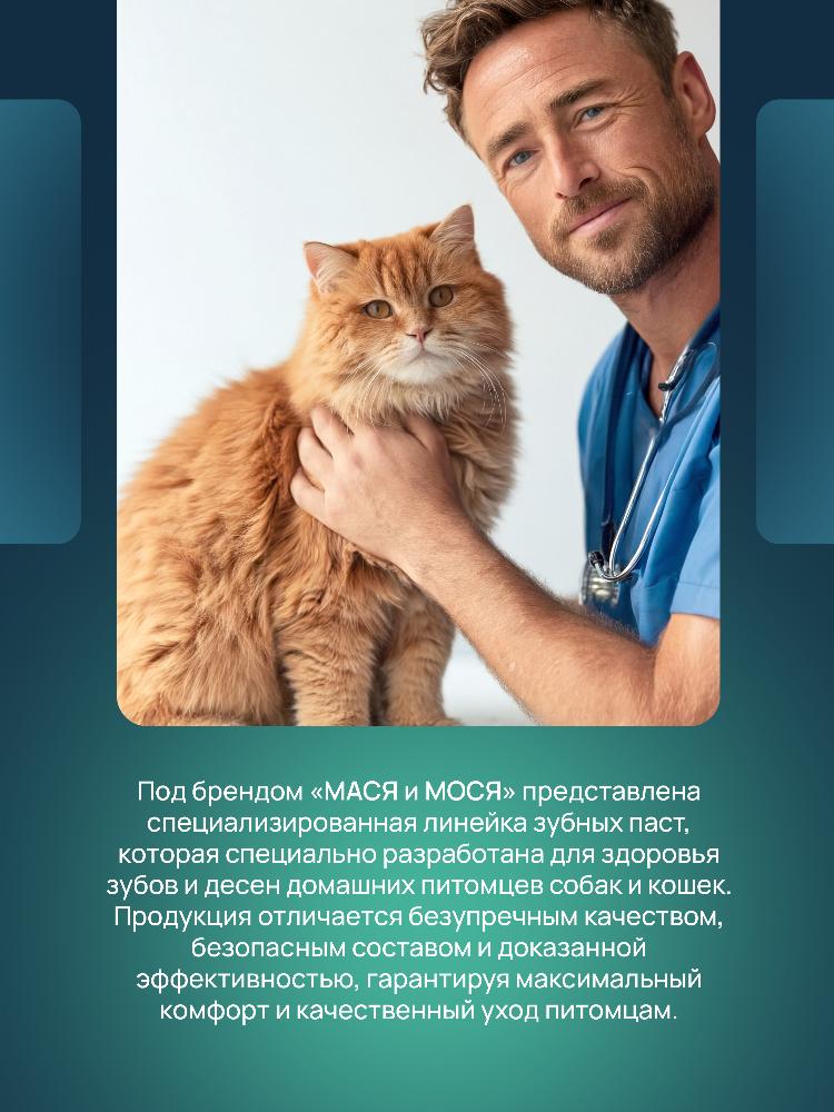 Зубная паста для кошек R.O.C.S. Мася и Мося 74гр