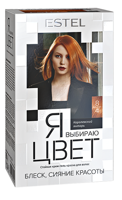 Краска для волос Estel Я Выбираю Цвет тон 8.4 королевский янтарь - в интернет-магазине TUT-BEAUTY.BY с доставкой.