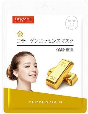 Маска для лица Dermal Yeppen Skin с золотом и коллагеном 23г - в интернет-магазине tut-beauty.by