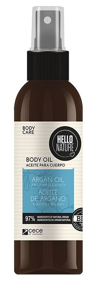 Масло для тела Hello Nature Argana Oil с маслом арганы 130мл р - купить в интернет-магазине косметики tut-beauty.by