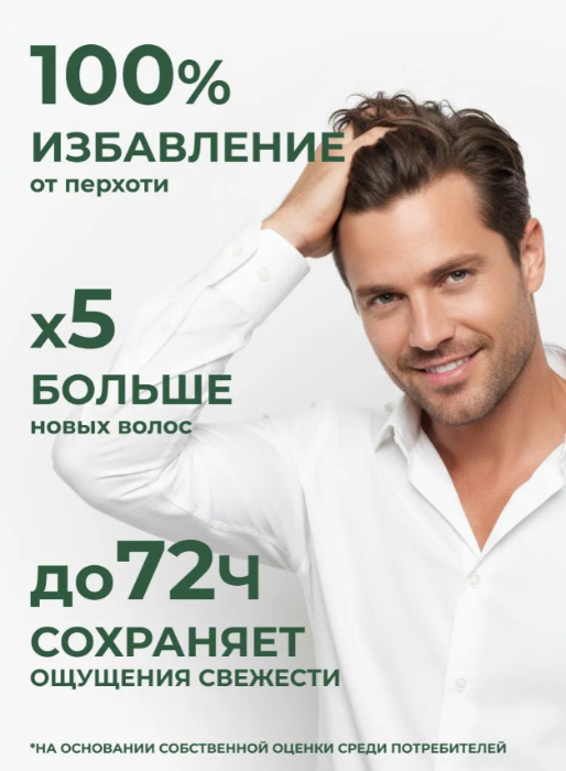 Шампунь для волос Лошадиная Сила мужской против перхоти и выпадения 400мл - в интернет-магазине tut-beauty.by