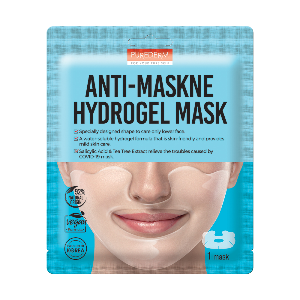 Маска для лица Purederm Anti Maskne Hydragel Masк гидрогелевая 12г - в интернет-магазине tut-beauty.by