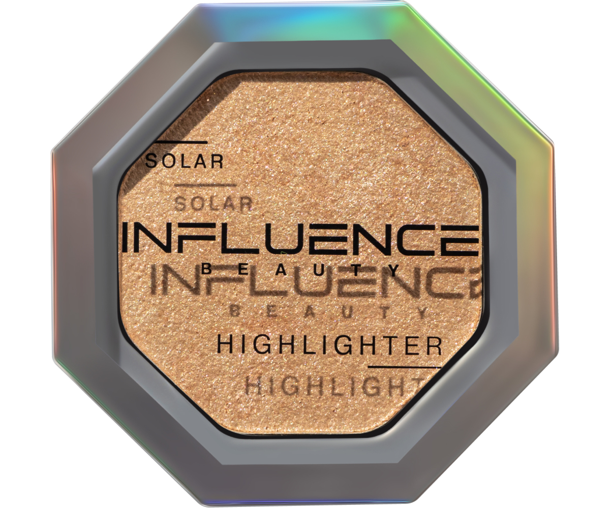 Хайлайтер Influence Beauty Solar эффект деликатного сияния золотой 4.8г