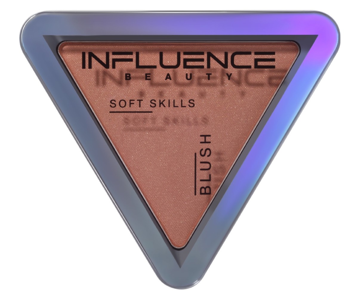 Румяна Influence Beauty Soft Skills тон 02 персиковый с сиянием 3г