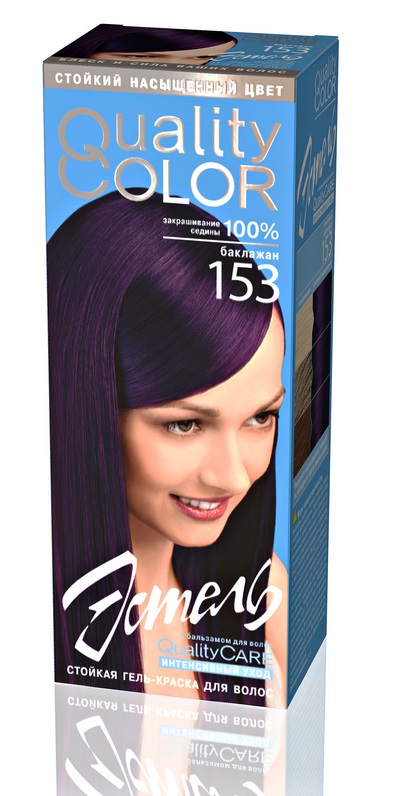 Краска для волос Estel Quality Color тон 153 баклажан - в интернет-магазине TUT-BEAUTY.BY с доставкой.
