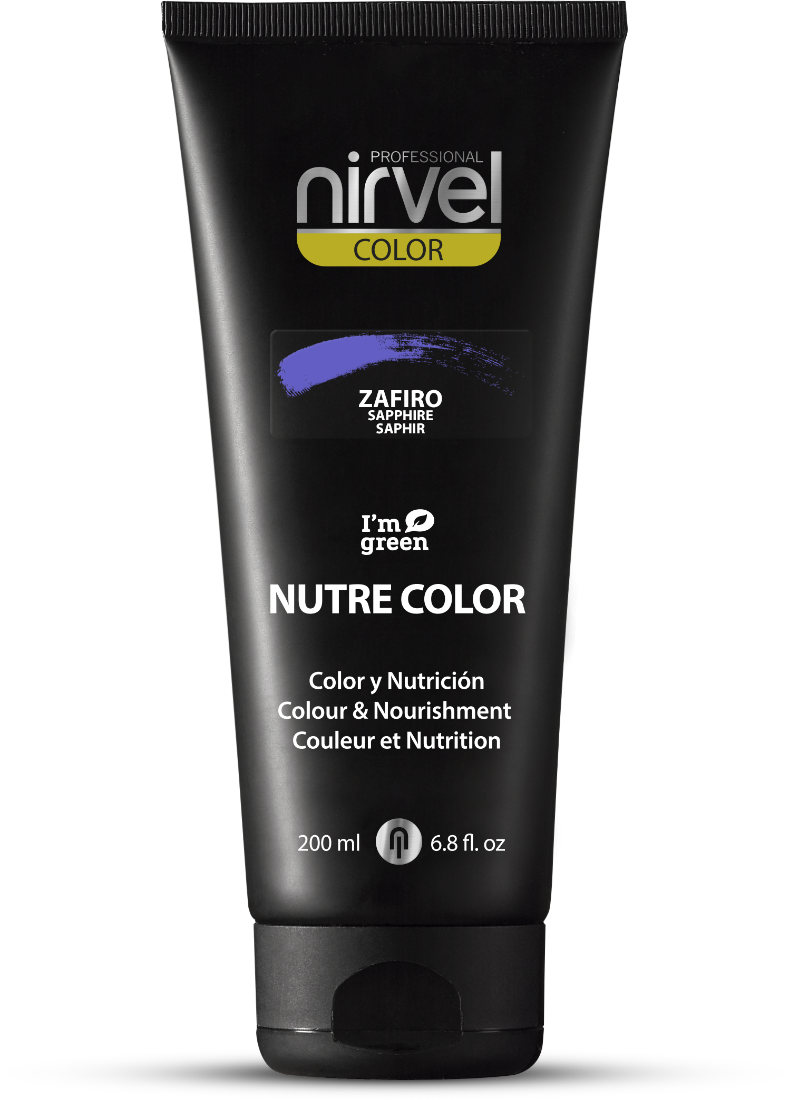 Маска для волос Nirvel Nutre Color Sapphire сапфир оттеночная 200мл