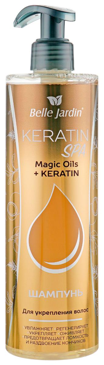 Шампунь для волос Belle Jardin Keratin Spa Magic Oil укрепляющий 400мл