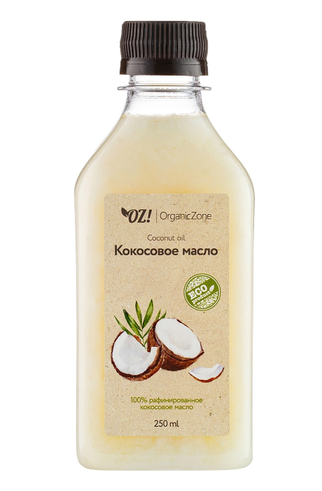 Масло для тела OZ! Кокосовое 100% рафинированное 250мл - в интернет-магазине tut-beauty.by