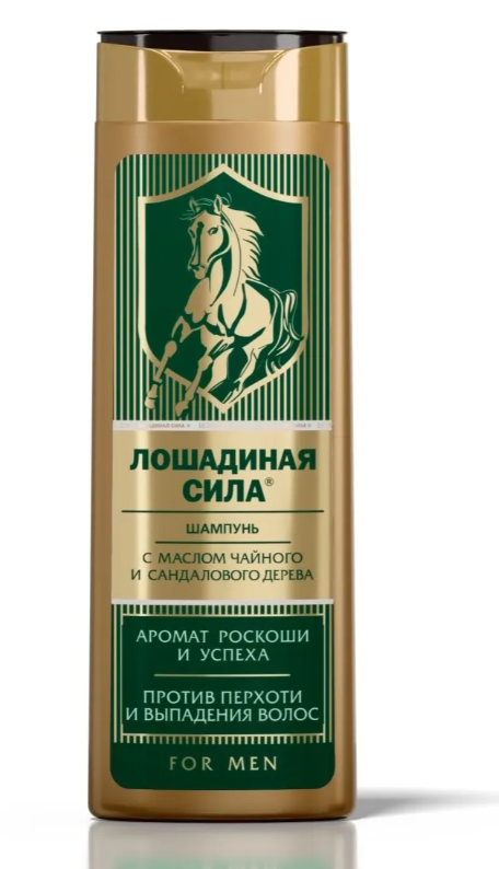 Шампунь для волос Лошадиная Сила мужской против перхоти и выпадения 400мл - в интернет-магазине tut-beauty.by