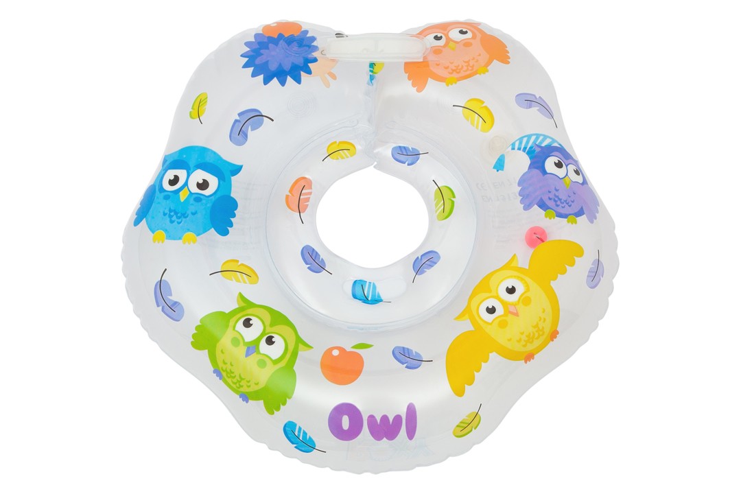 Круг для купания Roxy Kids Owl  надувной на шею 