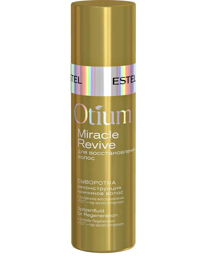 Сыворотка для волос Estel Professional Otium Miracle Revive реконструкция кончиков 100мл