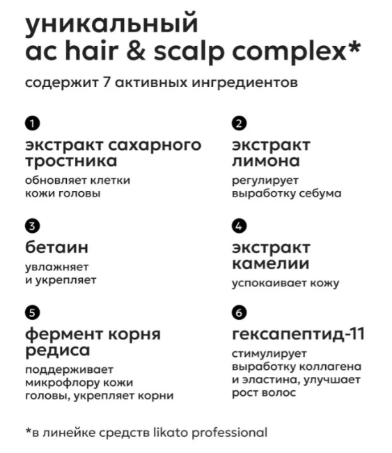 Тоник для волос Likato Professional для роста волос с розмарином 150мл