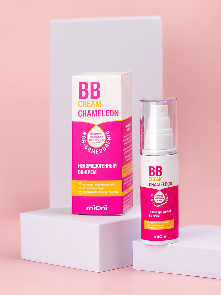 BB-крем для лица Mioni некомедогенный 50мл - в интернет-магазине tut-beauty.by