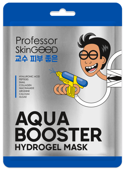 Маска для лица Professor SkinGOOD Aqua Booster Hydrogel Mask Гидрогелевая 1шт - в интернет-магазине tut-beauty.by