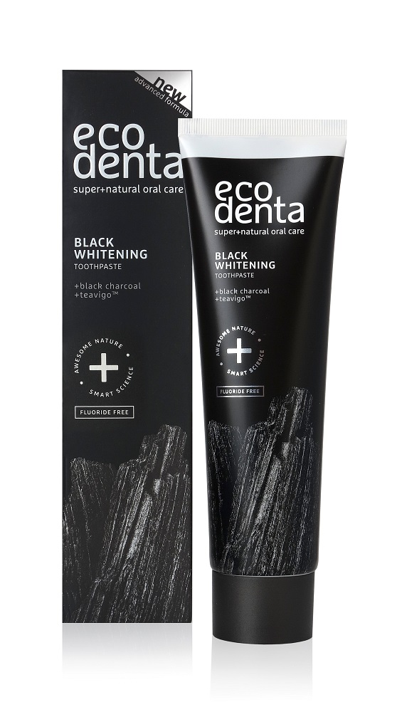 Зубная паста Ecodenta Black Whitening отбеливающая 100мл - в интернет-магазине tut-beauty.by