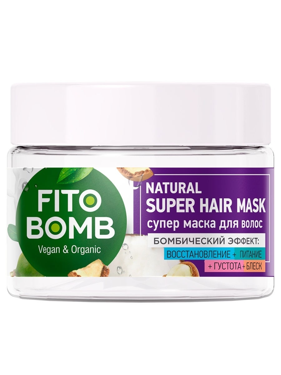 Маска для волос Fito Bomb восстановление, питание, густота, блеск 250мл - в интернет-магазине tut-beauty.by
