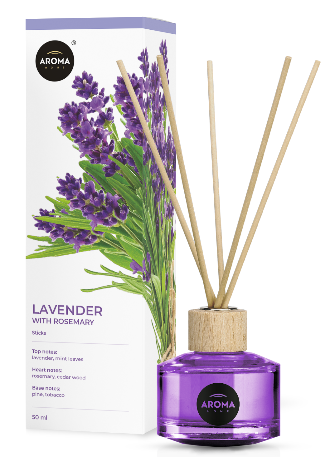 Ароматизатор воздуха Aroma Home Sticks Lavender лаванда 50мл