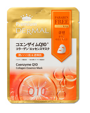 Маска для лица Dermal Premium Coenzyme Q10 Collagen с коллагеном и коэнзимом 25г - в интернет-магазине tut-beauty.by