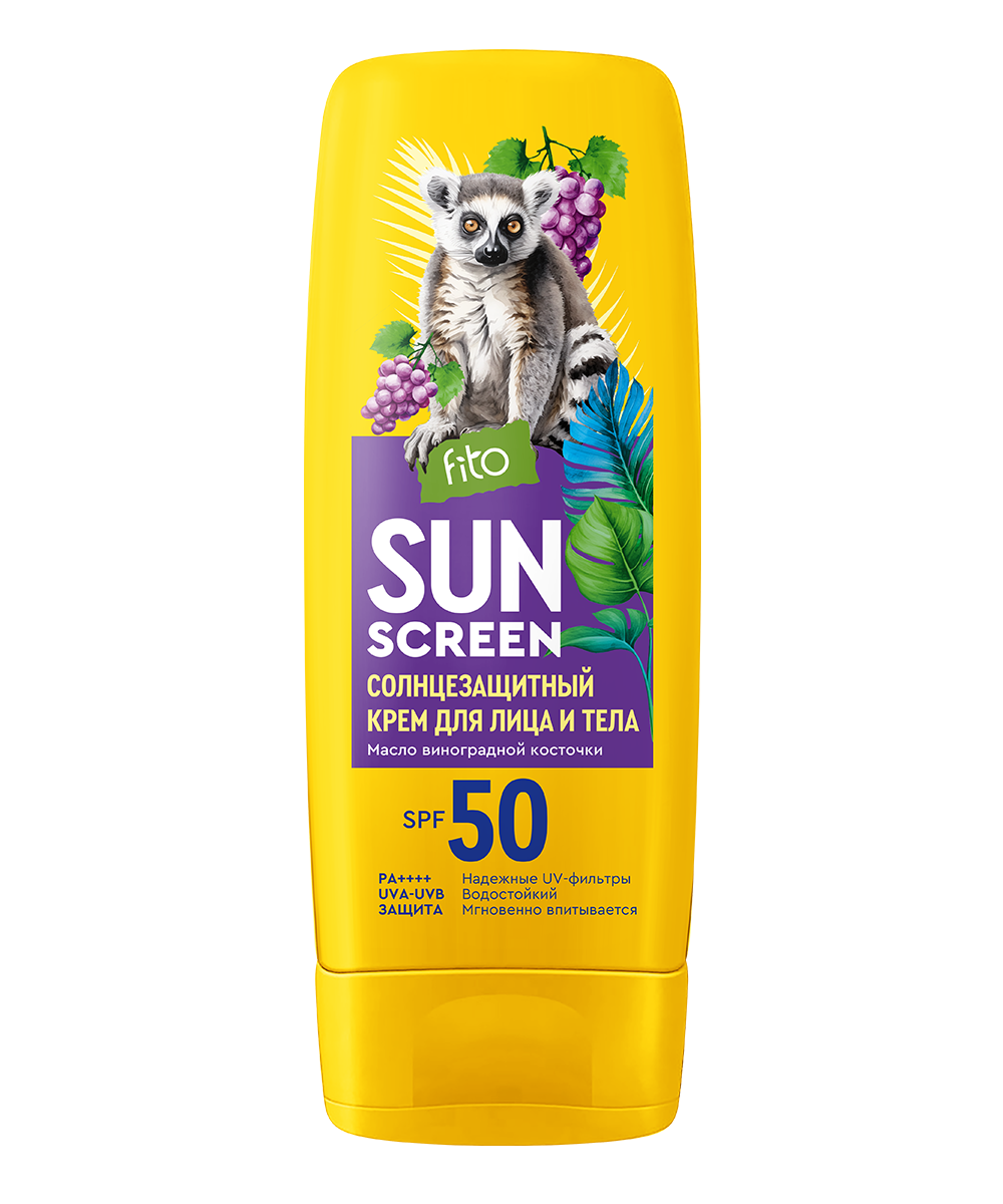 Крем солнцезащитный Sun Screen SPF 50 для лица и тела 140мл - в интернет-магазине tut-beauty.by