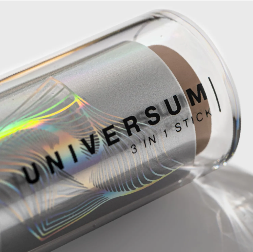 Стик Influence Beauty Universum 3 в 1 для макияжа глаз лица и губ тон 02 Нейтральный коричневый 5.5г
