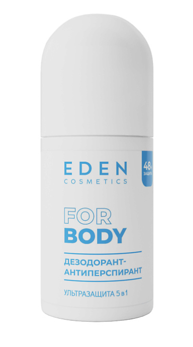 Дезодорант для тела EDEN роликовый женский Ультразащита 5 в 1 50мл