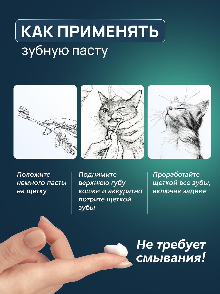 Зубная паста для кошек R.O.C.S. Мася и Мося 74гр