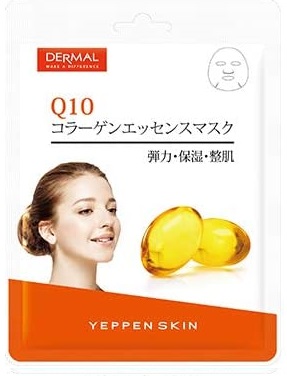 Маска для лица Dermal Yeppen Skin с Q10 и коллагеном 23г - в интернет-магазине tut-beauty.by