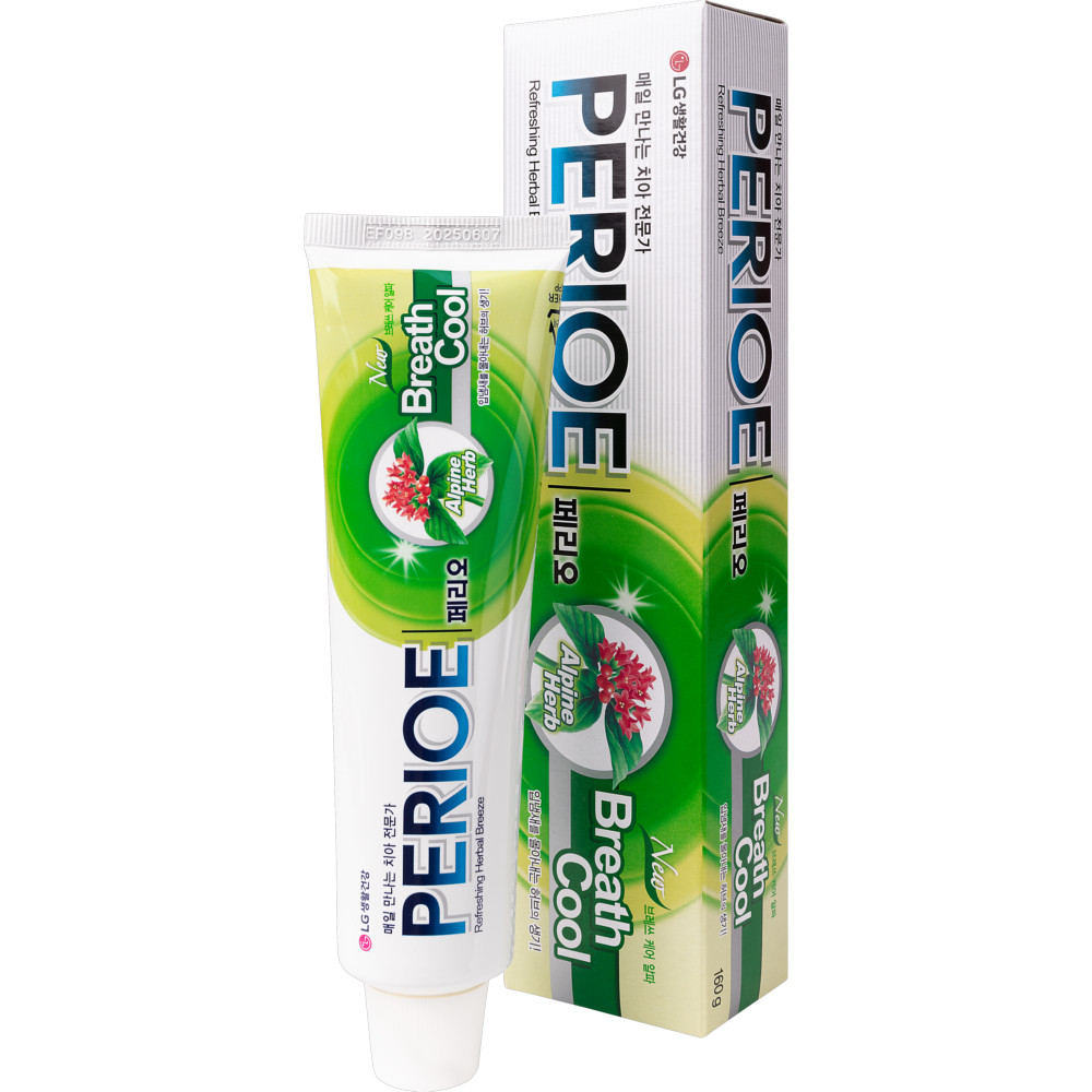 Зубная паста PERIOE Breath Care Alpha освежающая дыхание 160г - в интернет-магазине tut-beauty.by