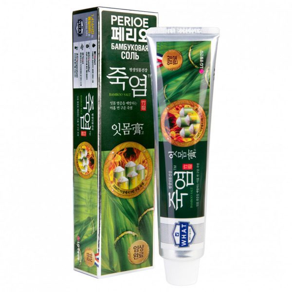 Зубная паста PERIOE Bamboosalt Gumcare с бамбуковой солью для профилактики проблем с деснами 120г - в интернет-магазине tut-beauty.by