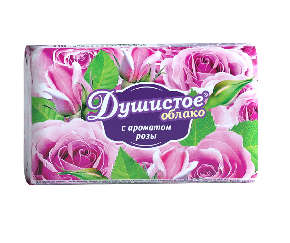 Мыло Душистое облако с ароматом розы 90г - купить в интернет-магазине tut-beauty.by.