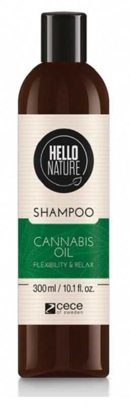 Шампунь для волос Hello Nature Cannabis Oil с маслом конопли 300мл - купить в интернет-магазине косметики tut-beauty.by