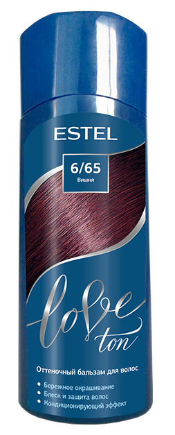 Бальзам для волос Estel Love оттеночный тон 6.65 вишня 150мл - в интернет-магазине TUT-BEAUTY.BY с доставкой.