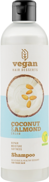 Шампунь для волос Vegan Coconut And Almond кокос и миндаль 300мл - в интернет-магазине tut-beauty.by